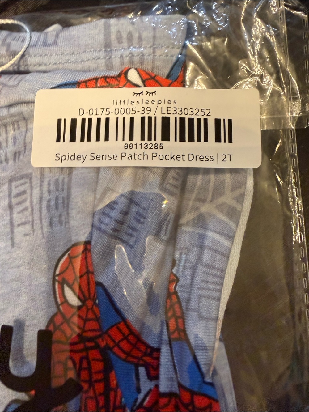 Marvel Spider-Man Blue & Red Kids Dress - Play Collection - Picture 9 of 10